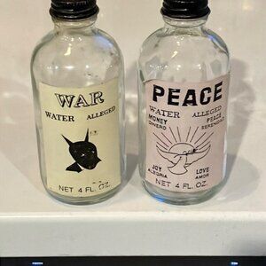War and Peace novelty decorative Bottles